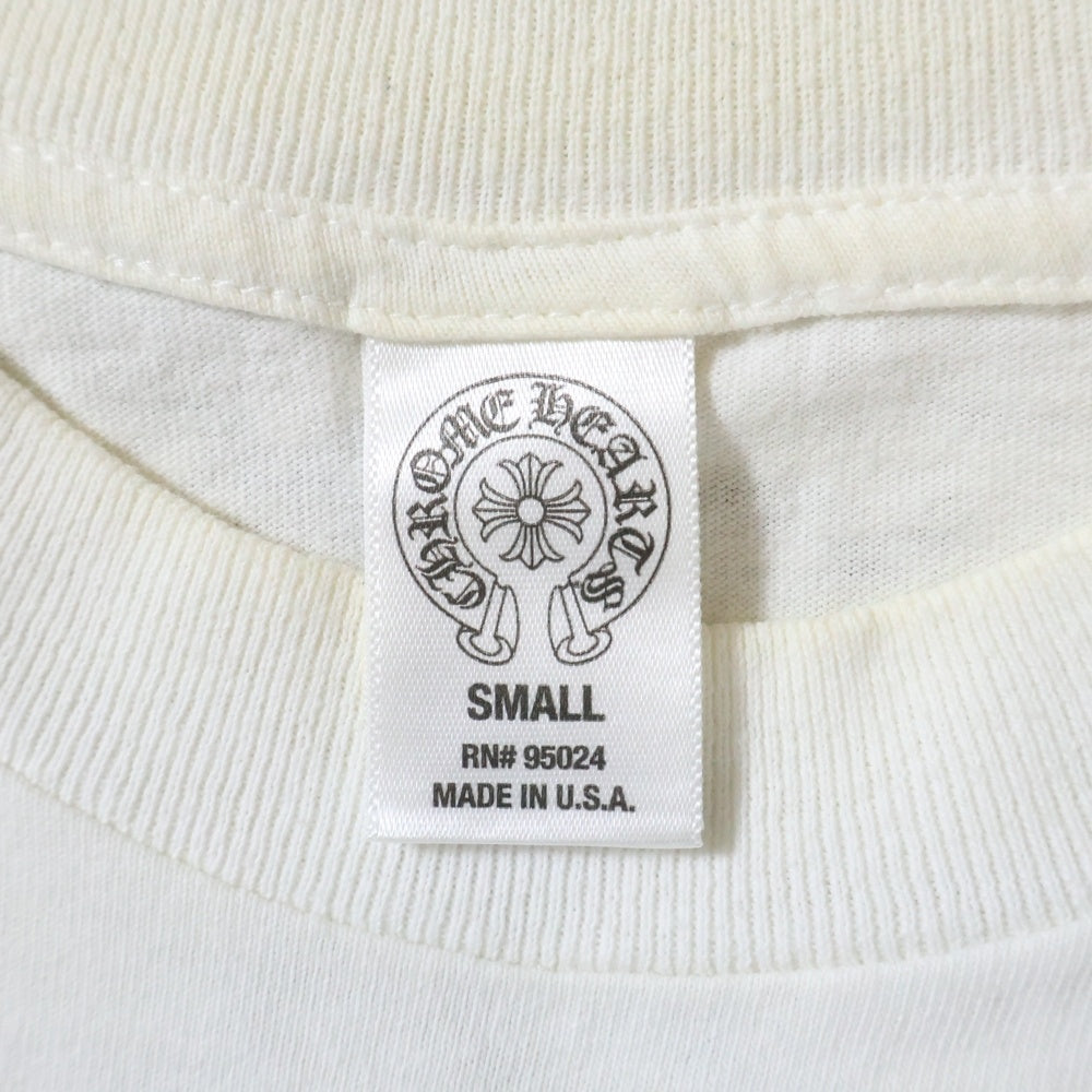 CHROME HEARTS(クロムハーツ) OLD Honolulu CH PLS L/S TEE オールド ホノルル限定 バッグCHプラス 長袖Tシャツ ロングスリーブカットソー ホワイト