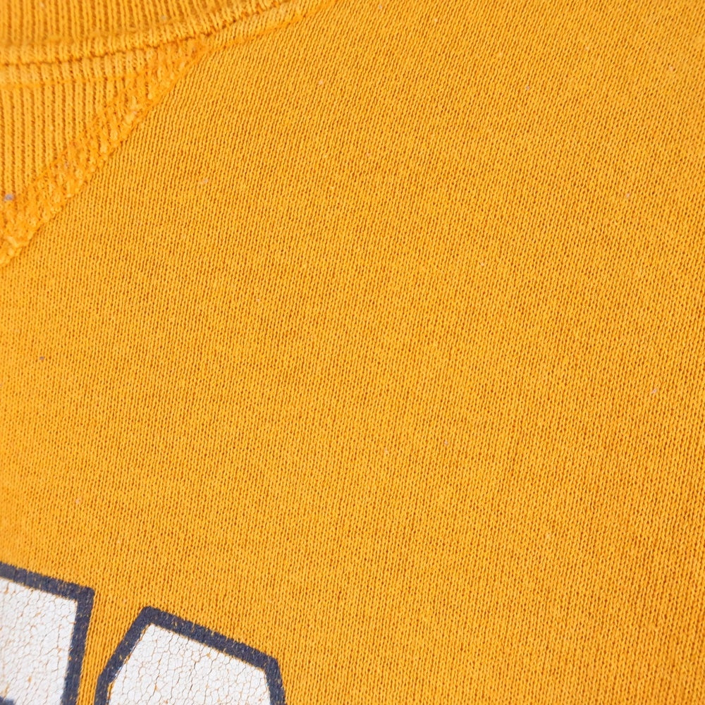 RUSSELL ATHLETIC(ラッセルアスレチック) 90S TENNESSEE 前V カレッジロゴ 長袖スウェット トレーナー オレンジ