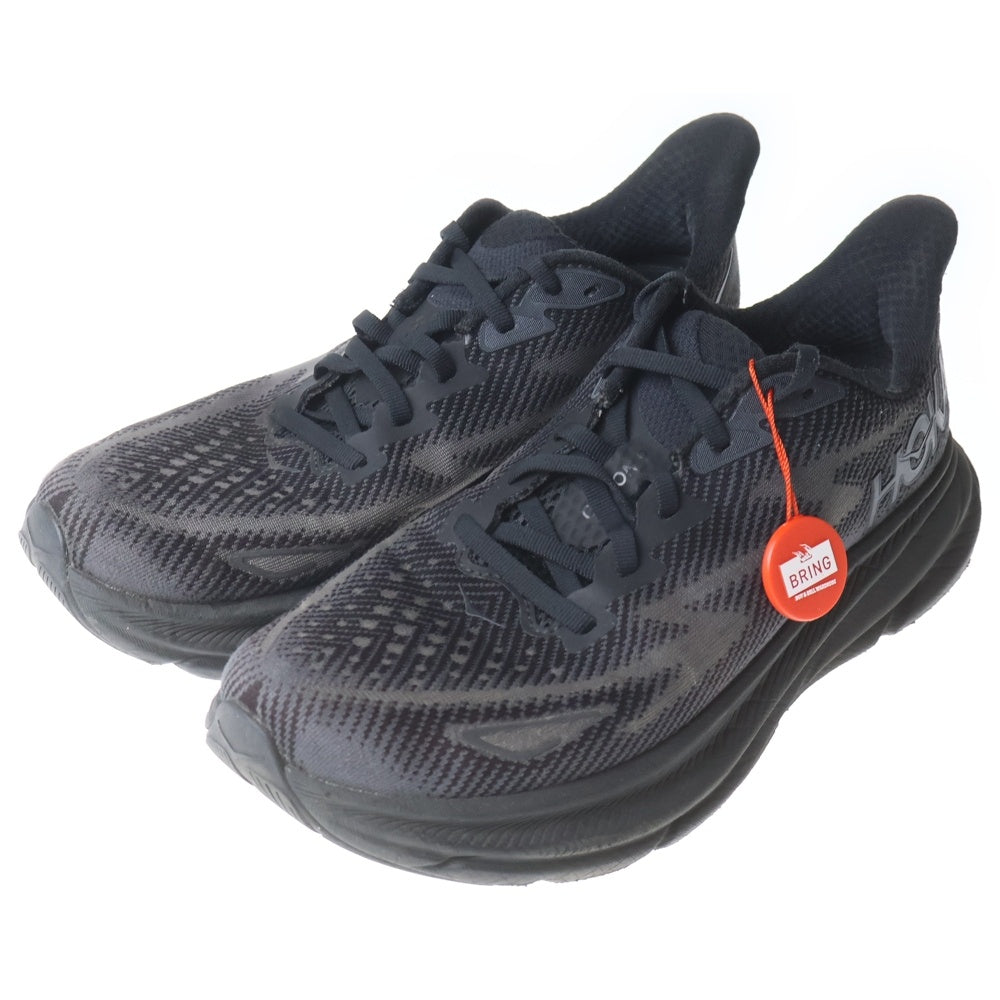 HOKA ONE ONE(ホカオネオネ) M CLIFTON ローカットスニーカー ブラック US8.5D/26.5cm F27222H