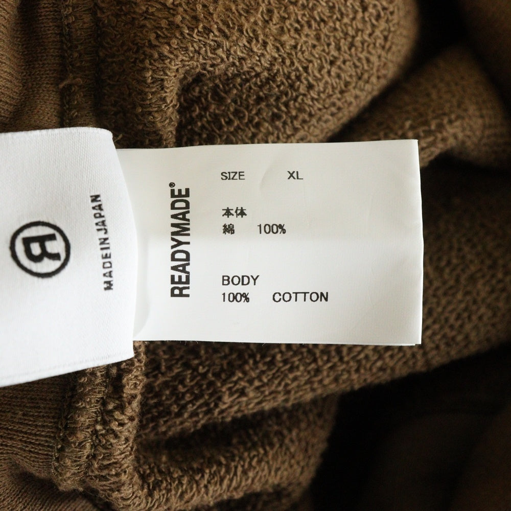 READY MADE(レディメイド) Carnation Exclusive カーネーション バックプリント フーディー プルオーバー スウェットパーカー ブラウン RE-CO-BR-00-00-305