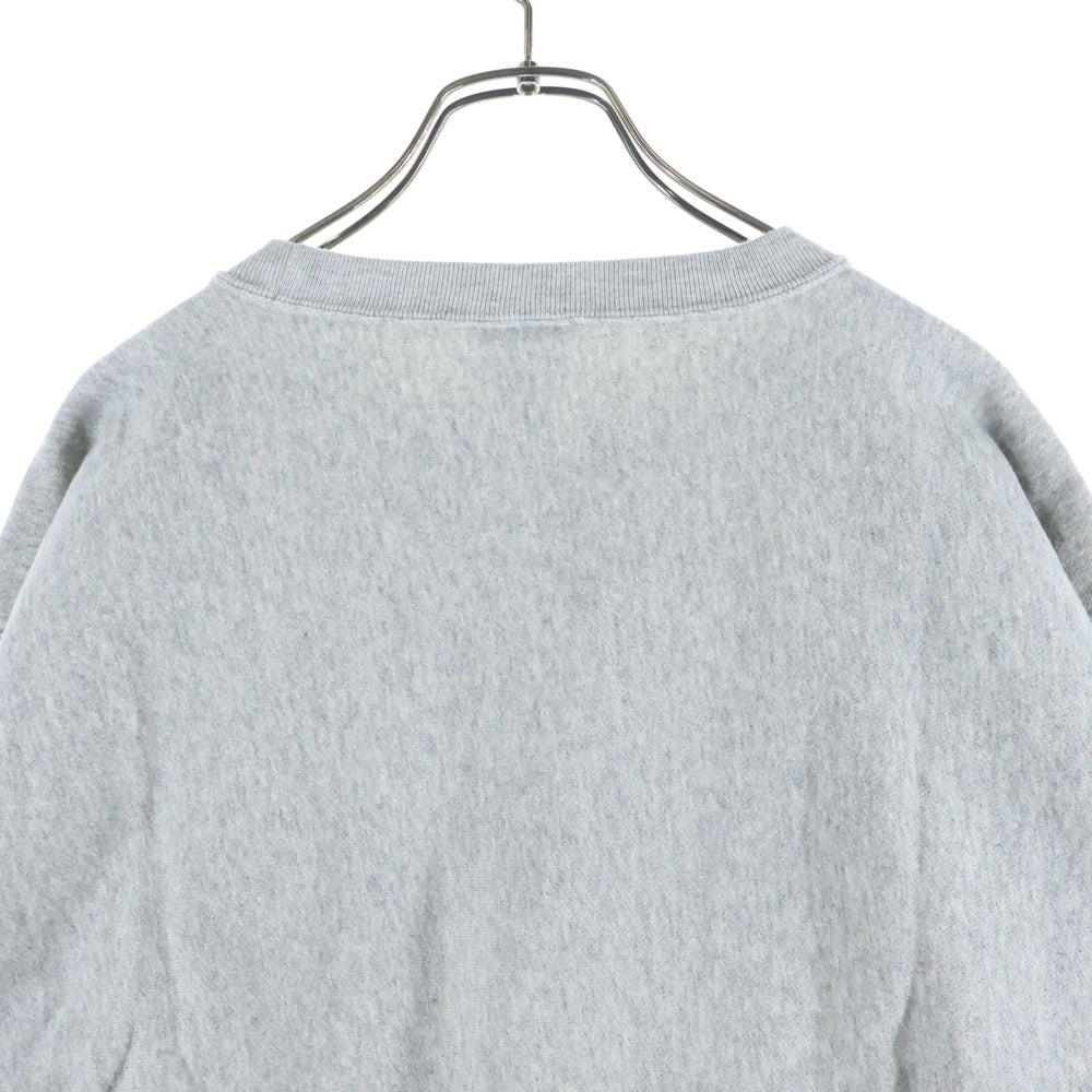 CHAMPION(チャンピオン) ×WIND AND SEA ウィンダンシー リバースウィーブ ハーフ スリーブ クルーネック 半袖スウェット グレー C8-B026