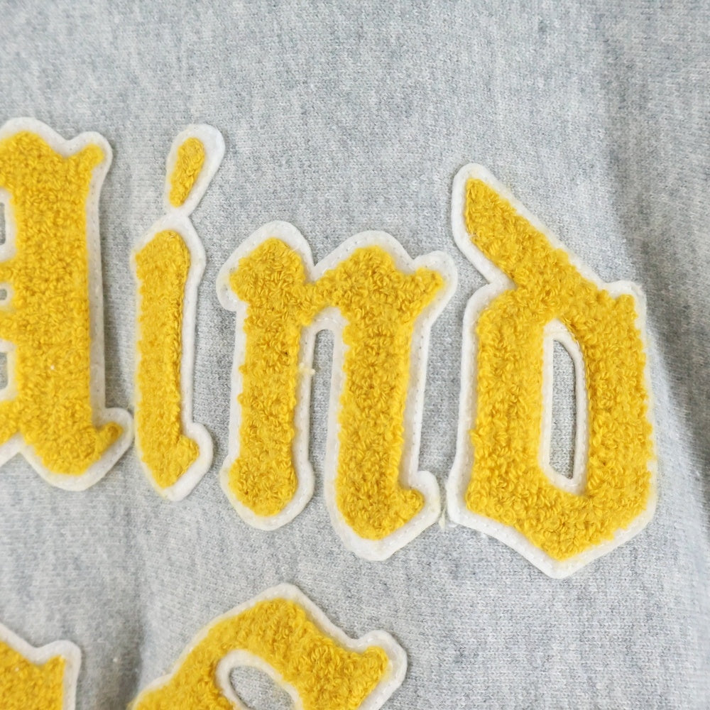 CHAMPION(チャンピオン) ×WIND AND SEA ウィンダンシー リバースウィーブ ハーフ スリーブ クルーネック 半袖スウェット グレー C8-B026