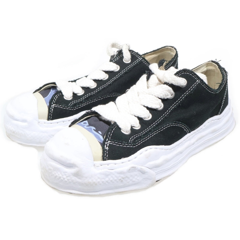 MAISON MIHARAYASUHIRO(メゾンミハラヤスヒロ) ×PHENOMENON HANK フェノメノン ハンク ローカットスニーカー ブラック/ホワイト C08FW709