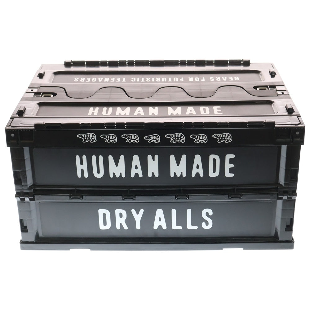 HUMAN MADE(ヒューマンメイド) CONTAINER 74L 組み立て式 コンテナ ボックス ブラック