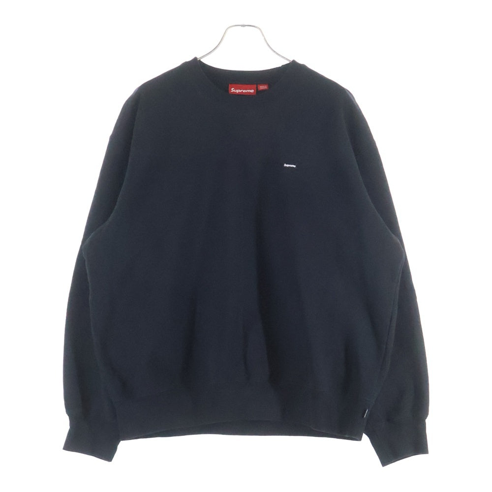 SUPREME(シュプリーム) 25AW Small Box Crewneck スモールボックスロゴ クルーネック 長袖スウェット トレーナー ブラック