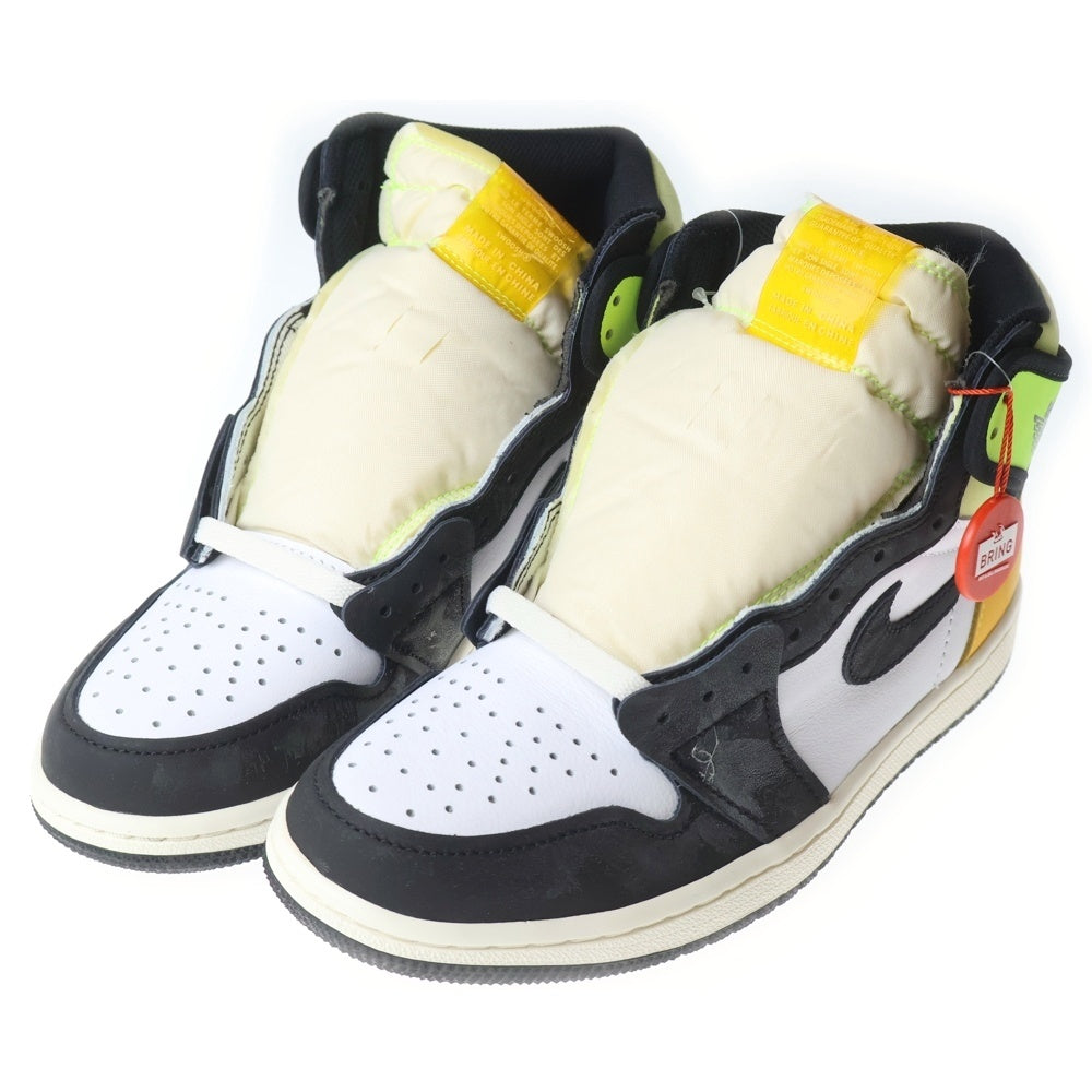 NIKE(ナイキ) AIR JORDAN 1 HIGH OG Volt Gold エアジョーダンワン ボルトゴールド ハイカットスニーカー イエロー/ホワイト US8/26.0cm 555088-118