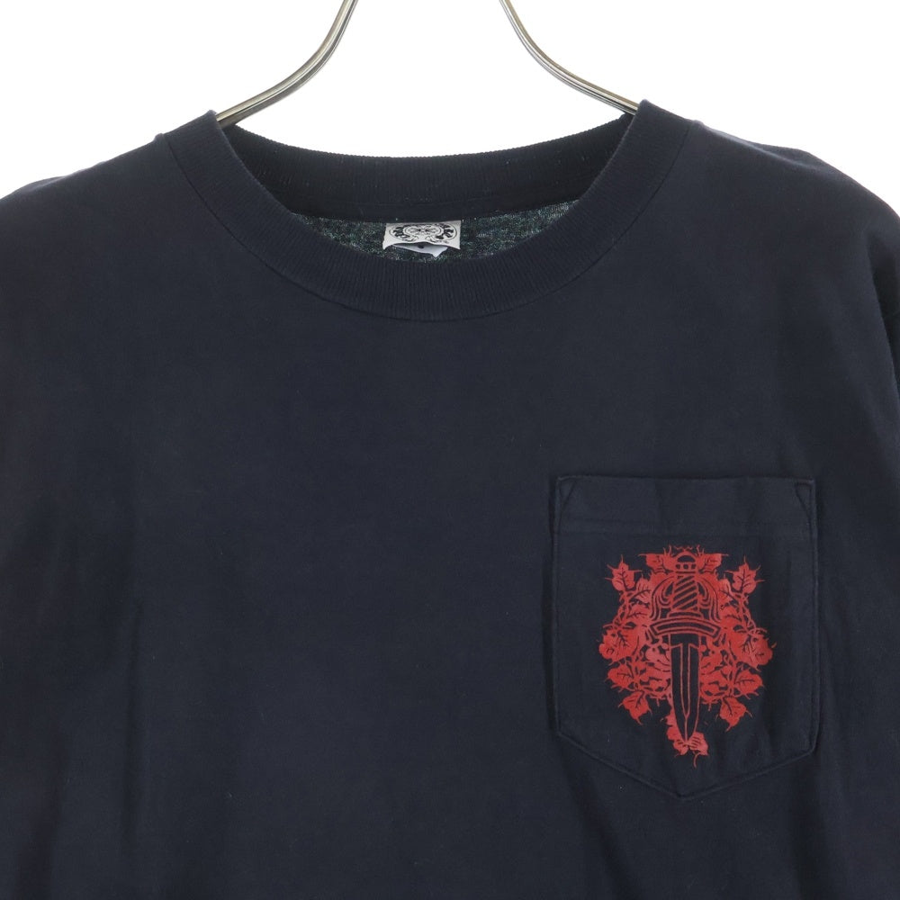 CHROME HEARTS(クロムハーツ) OLD Dagger Logo Print Long TEE