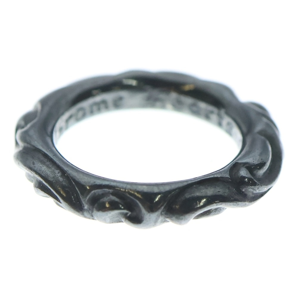 CHROME HEARTS(クロムハーツ) SCRL BAND スクロールバンド リング シルバー BCA351