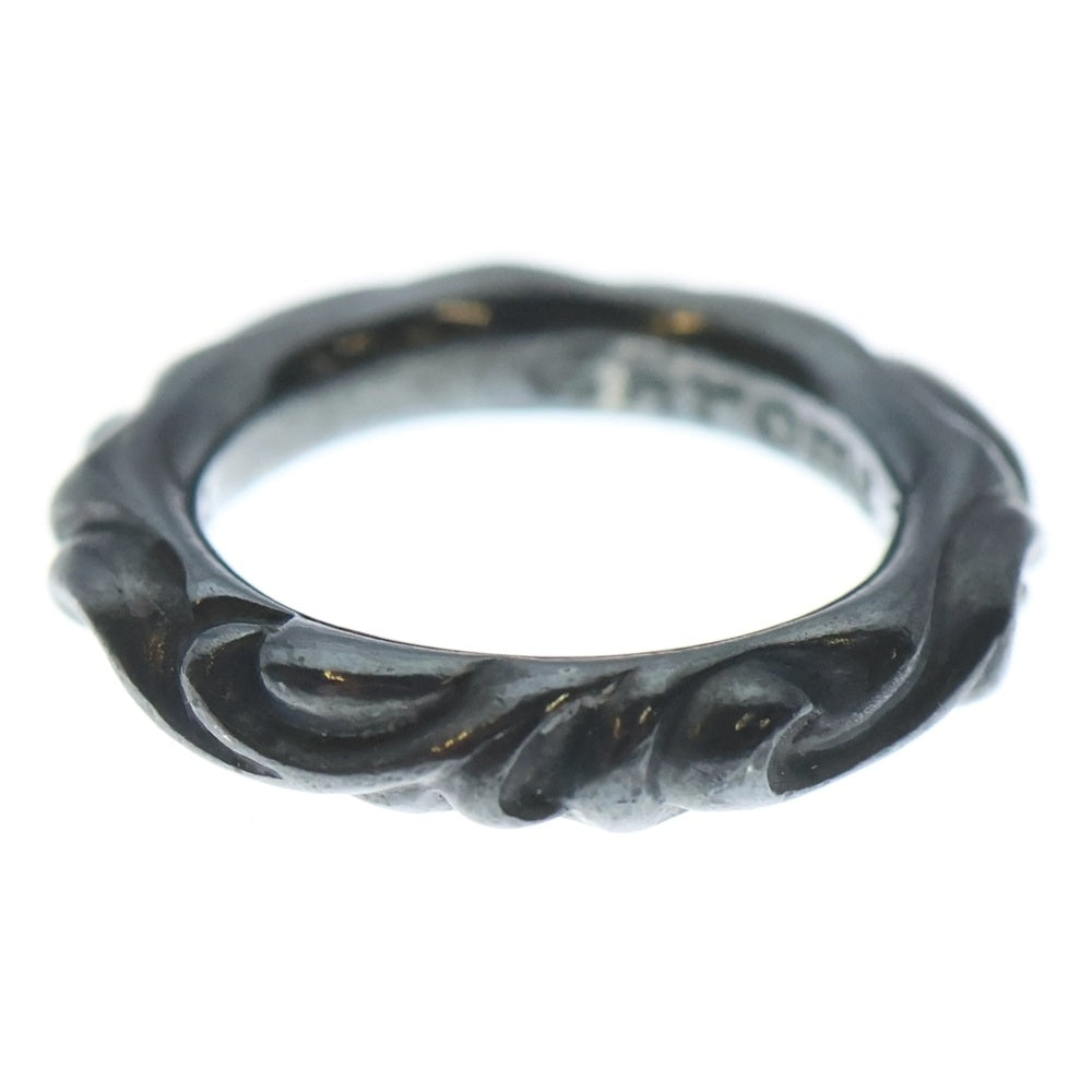 CHROME HEARTS(クロムハーツ) SCRL BAND スクロールバンド リング シルバー BCA351