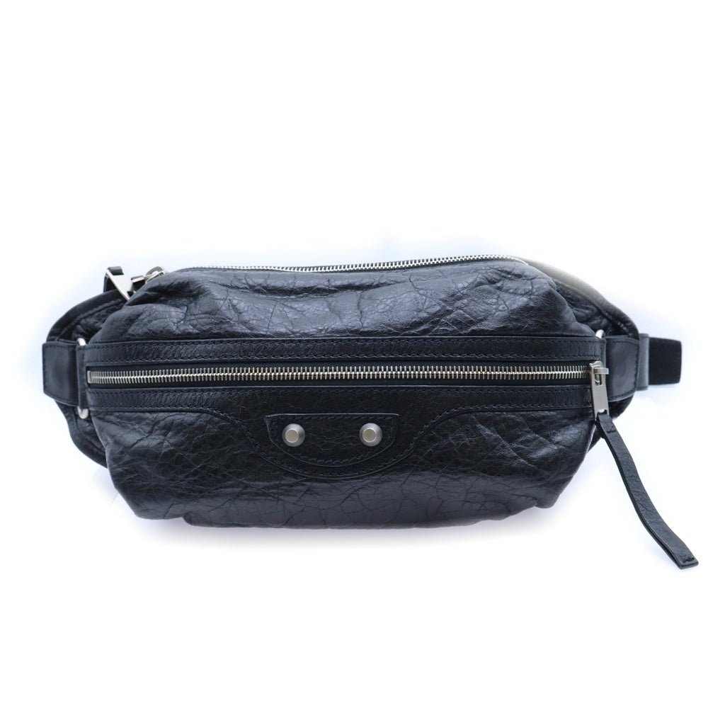 BALENCIAGA(バレンシアガ) ネオリフト レザー ウエスト ショルダーバッグ ブラック 341628