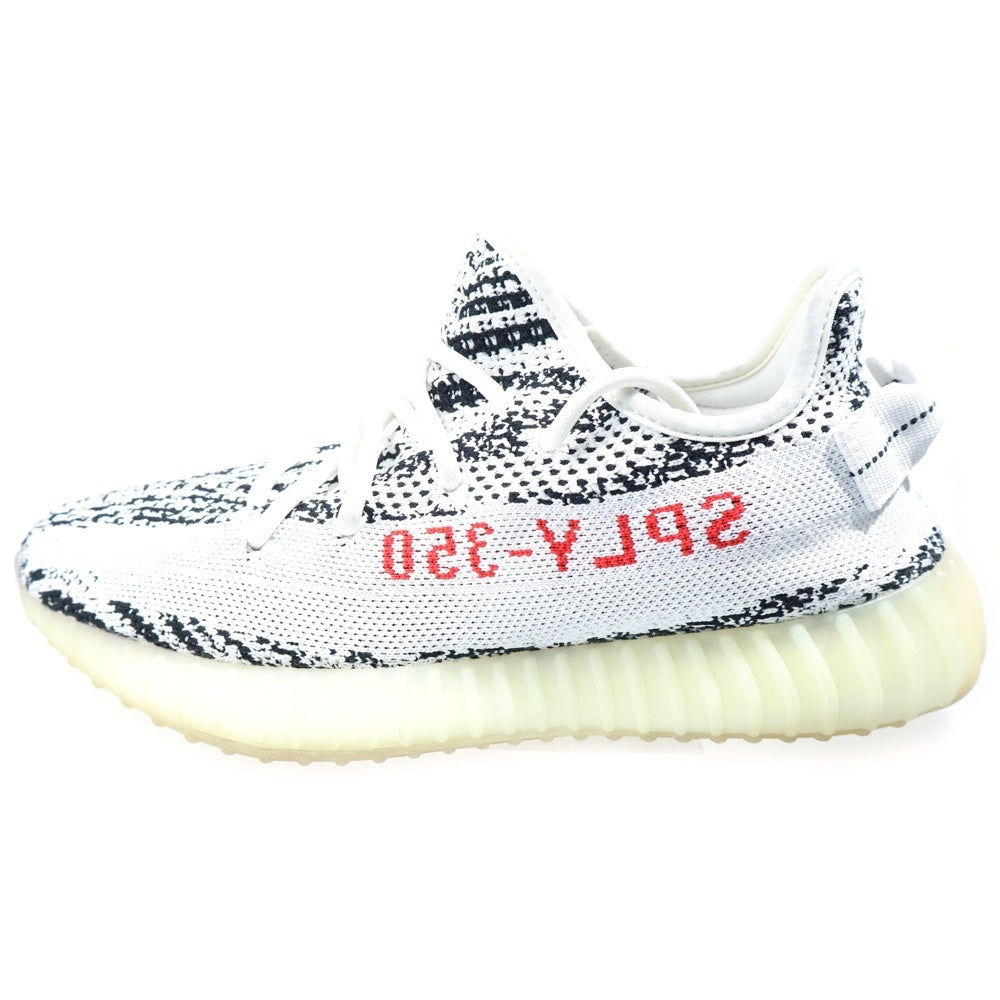adidas(アディダス) YEEZY BOOST 350V2 ZEBRA CP9654 イージーブースト 350 V2 ゼブラ ローカットスニーカー ブラック/ホワイト US8/26.0cm
