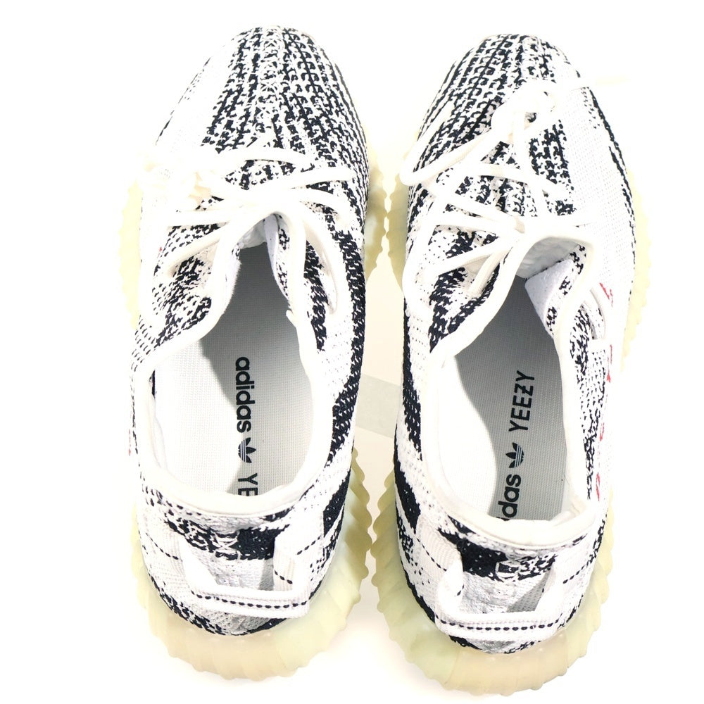 adidas(アディダス) YEEZY BOOST 350V2 ZEBRA CP9654 イージーブースト 350 V2 ゼブラ ローカットスニーカー ブラック/ホワイト US8/26.0cm