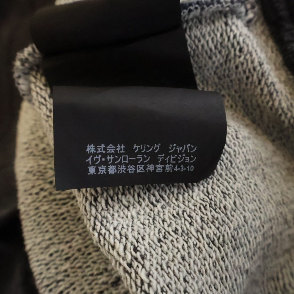 SAINT LAURENT PARIS(サンローランパリ) フロント ロゴプリント クルー