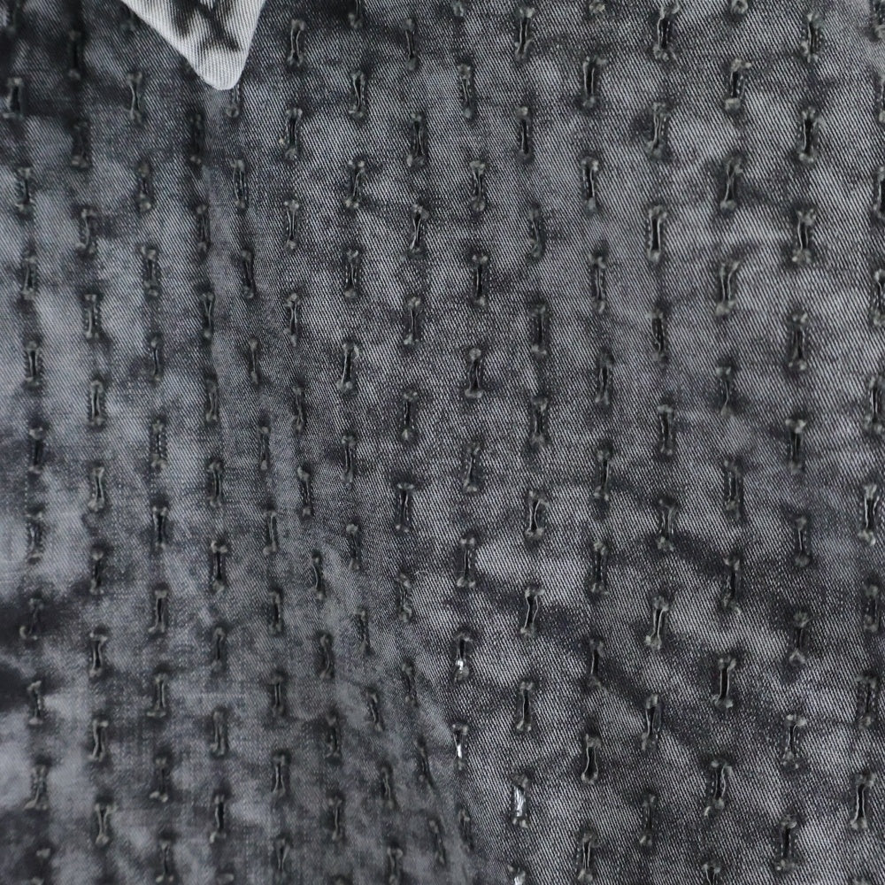 DIESEL(ディーゼル) 24SS S-LAZER レーザー加工 半袖シャツ ショートスリーブ グレー A12967