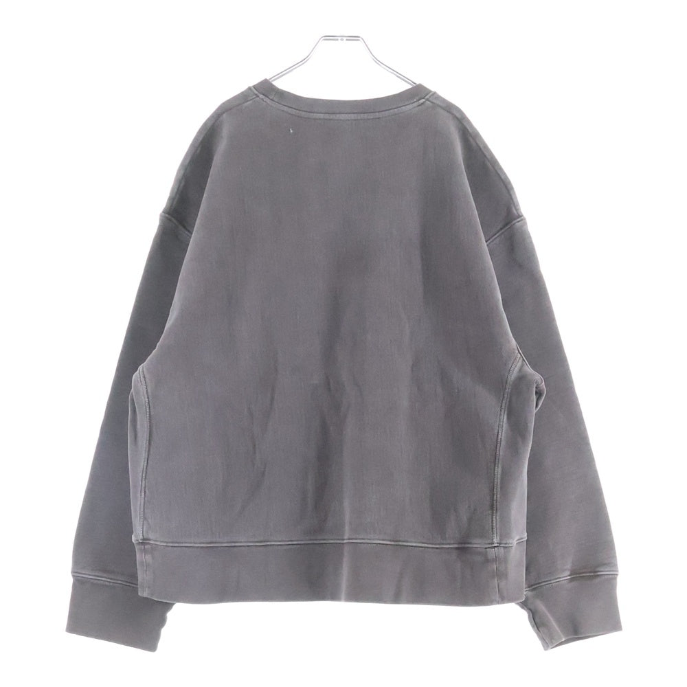 YEZZY SEASON 3(イージー シーズン スリー) オーバーサイズ クルーネック 長袖スウェット トレーナー ブラウン