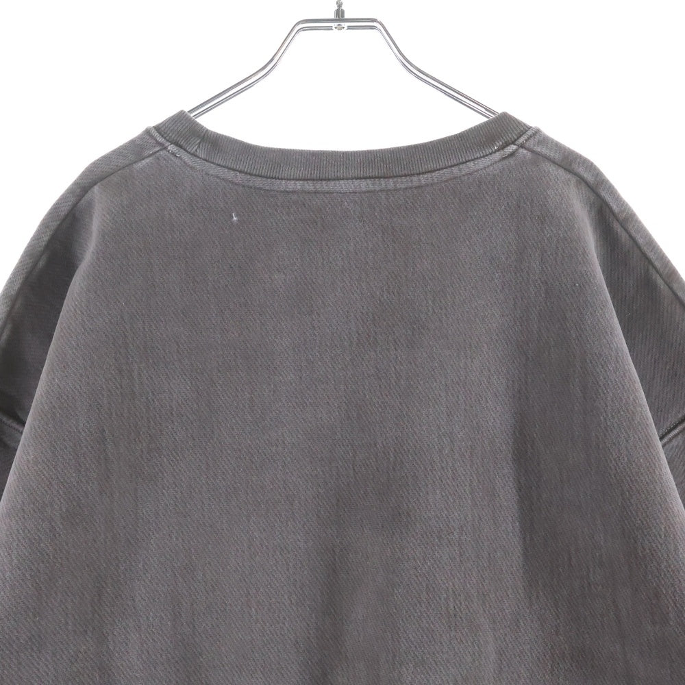 YEZZY SEASON 3(イージー シーズン スリー) オーバーサイズ クルーネック 長袖スウェット トレーナー ブラウン