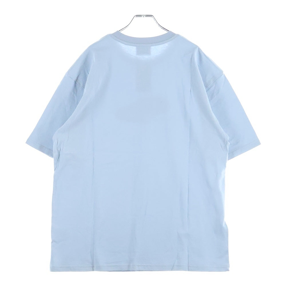 LFYT(エルエフワイティー) カープリント クルーネック 半袖Tシャツ カットソー ライトブルー LS250108