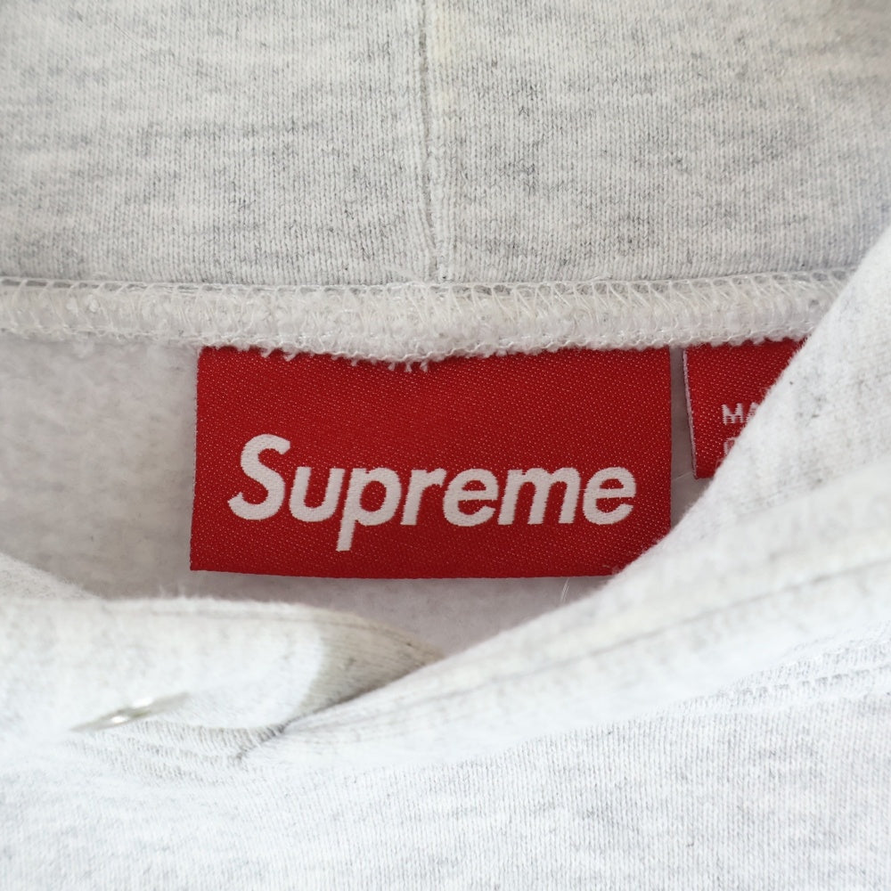 SUPREME(シュプリーム) 24SS Soup Can Hooded Sweatshirt スープ缶プリント フーデッド プルオーバー スウェットパーカー グレー