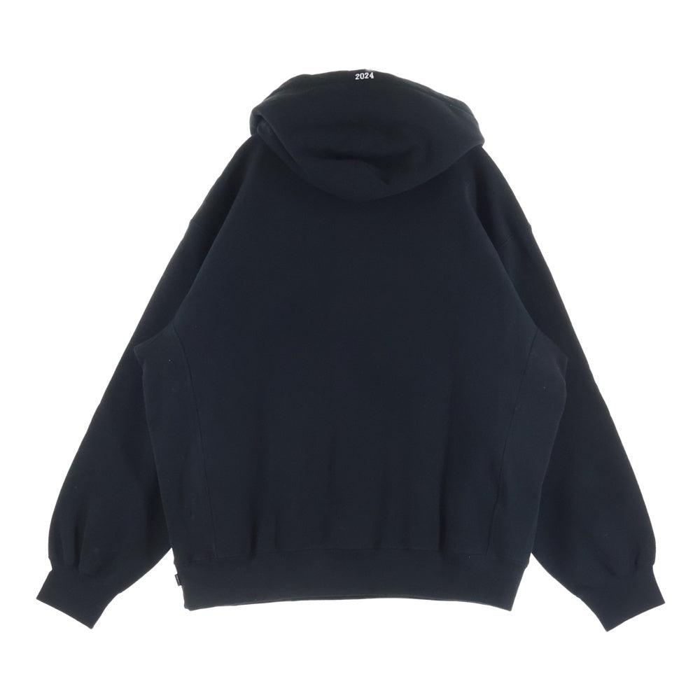 SUPREME(シュプリーム) 24SS Futura Hooded Sweatshirt フューチュラロゴ スウェットプルオーバーパーカー ブラック