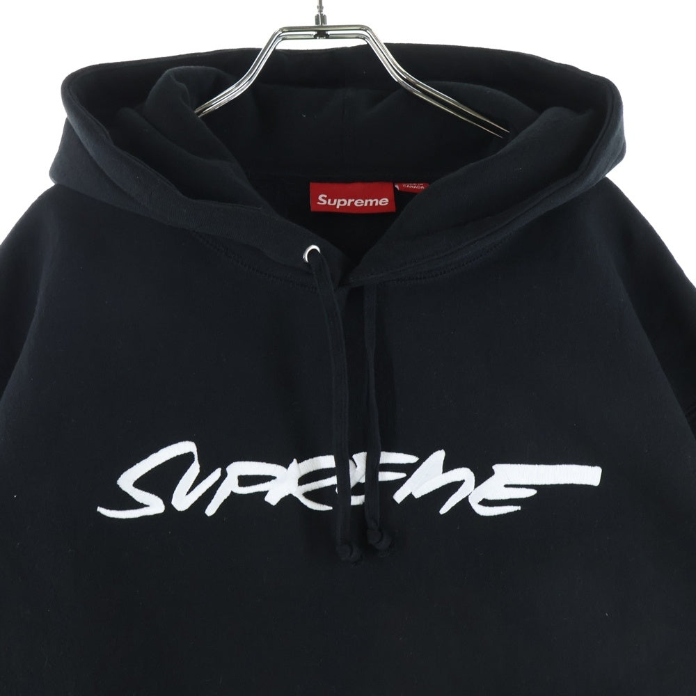 SUPREME(シュプリーム) 24SS Futura Hooded Sweatshirt フューチュラロゴ スウェットプルオーバーパーカー ブラック