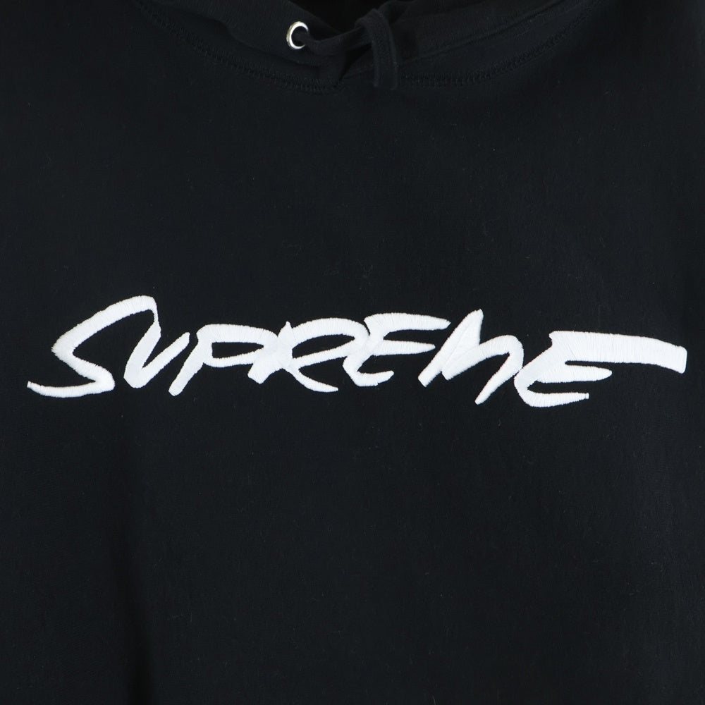 SUPREME(シュプリーム) 24SS Futura Hooded Sweatshirt フューチュラロゴ スウェットプルオーバーパーカー ブラック