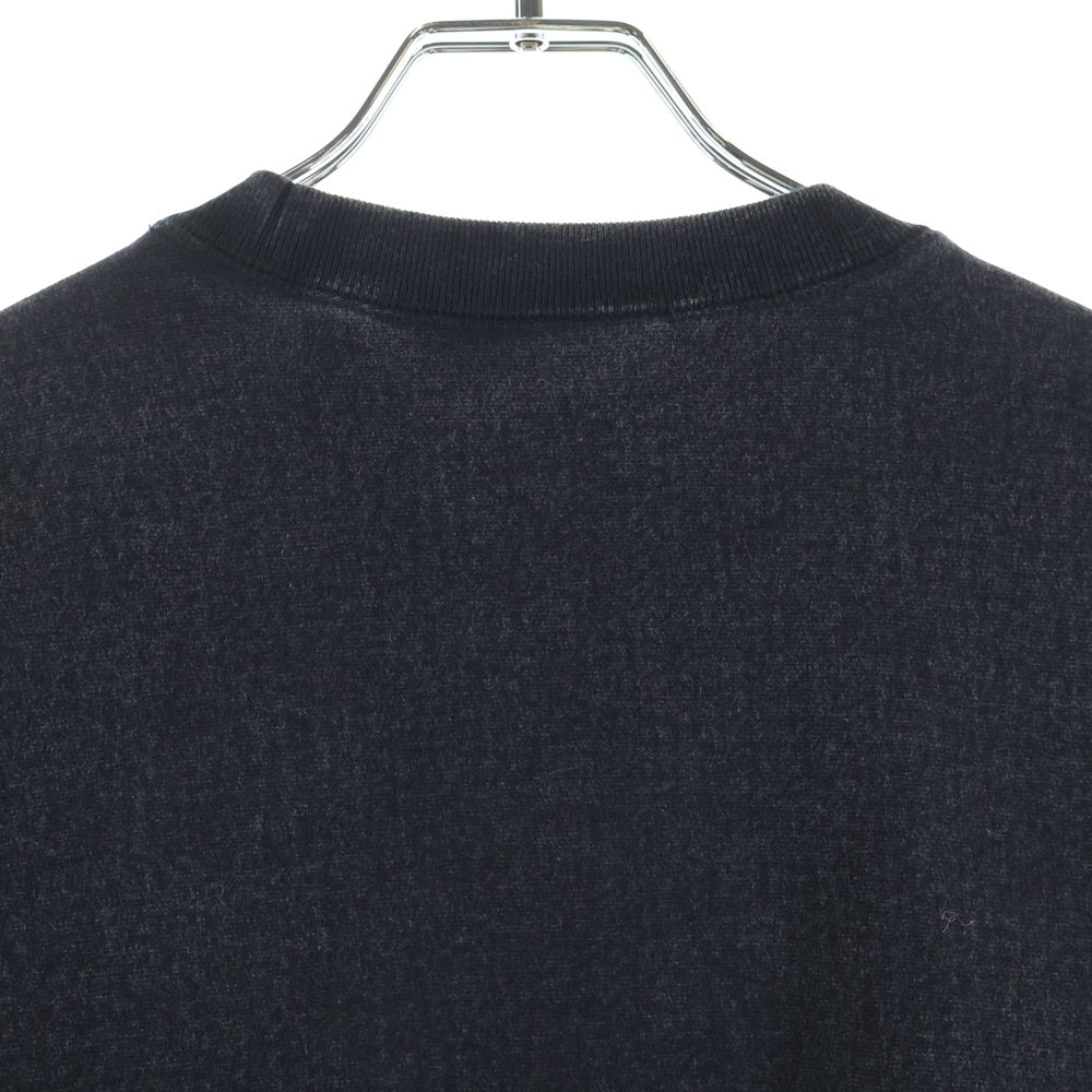 SUPREME(シュプリーム) 25SS Washed Box Logo Crewneck ウォッシュド ボックス ロゴ クルーネックスウェットトレーナー ブラック