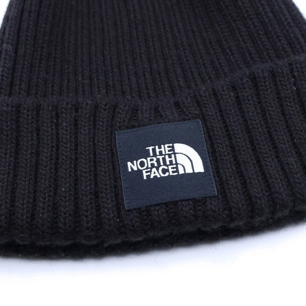 THE NORTH FACE(ザノースフェイス) CAPPUCHO LID カプッチョリッド ロゴ刺繍 アクリルビーニー ニット帽 ブラック NN42035