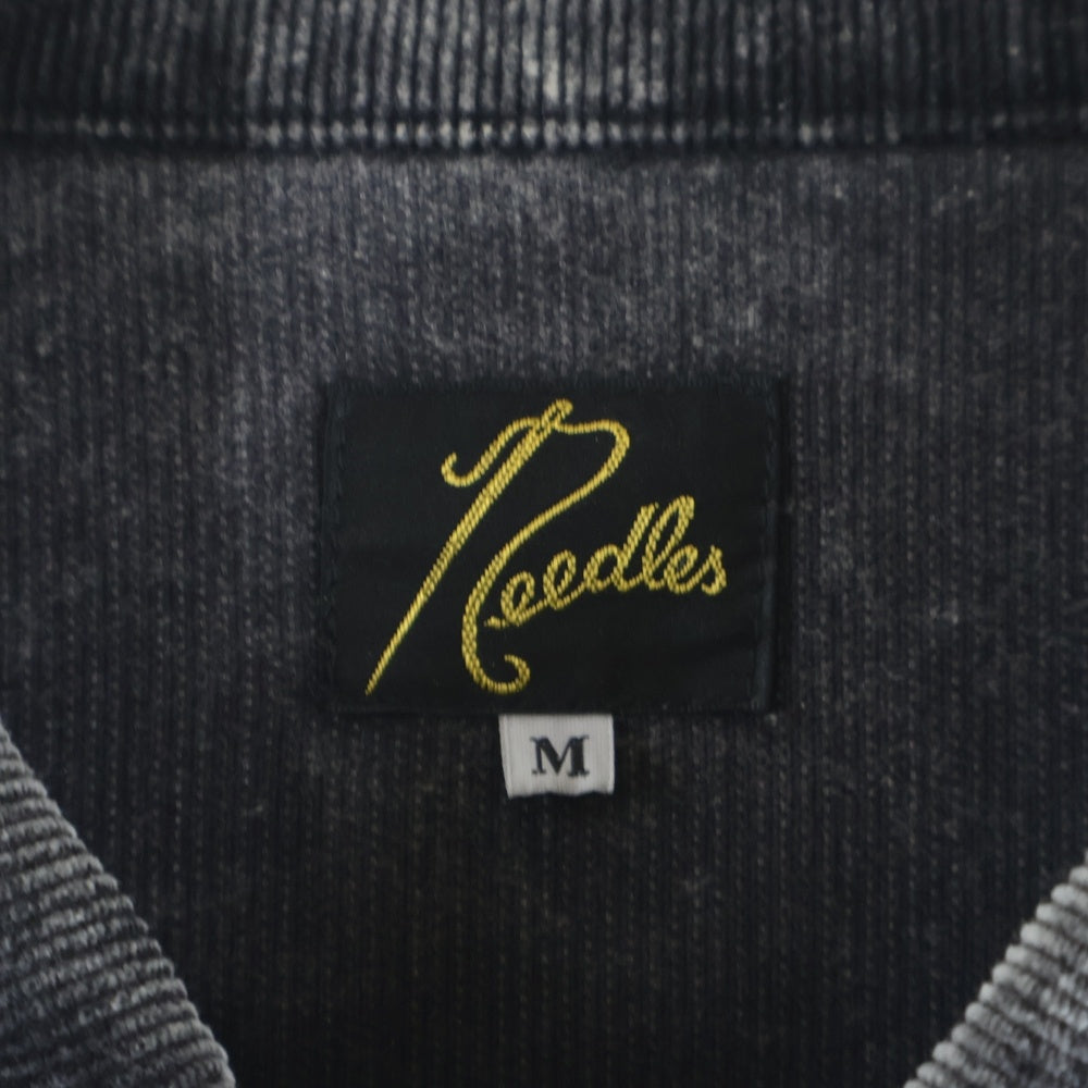 Needles(ニードルス) 22AW M.W.Jean Jacket スタースタッズ付き コーデュロイ ジャケットジャケット ブラック LQ174