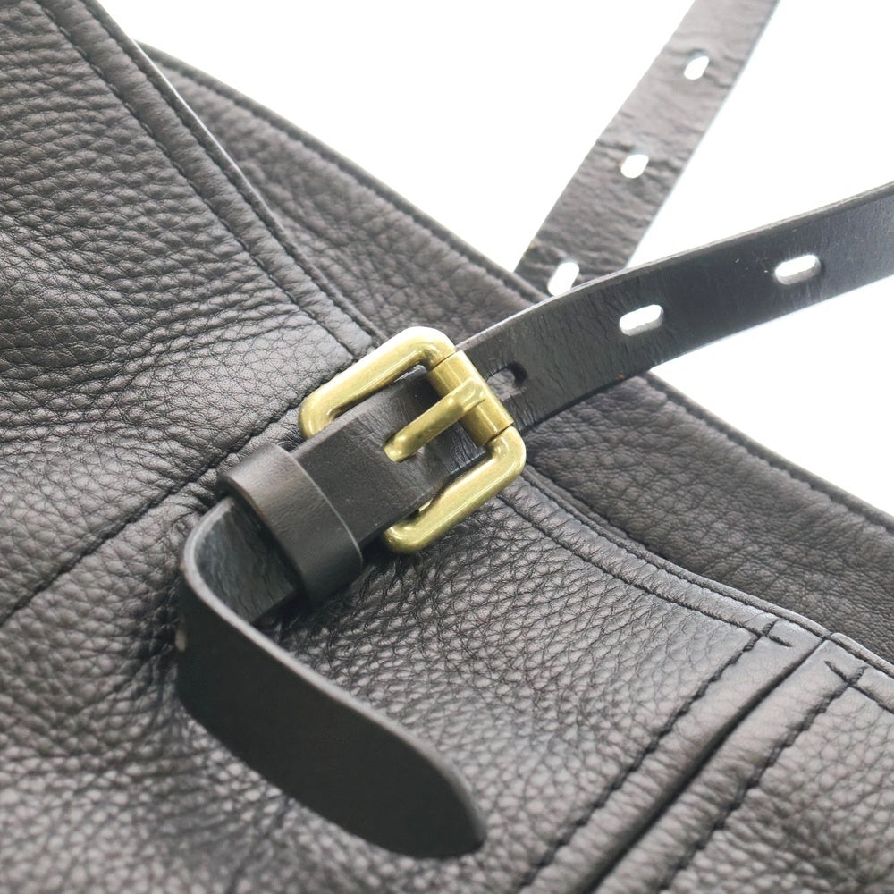 COLE HAAN(コール ハーン) Loralie Top Zip Tote GD金具 レザー トートバッグ ブラック レディース