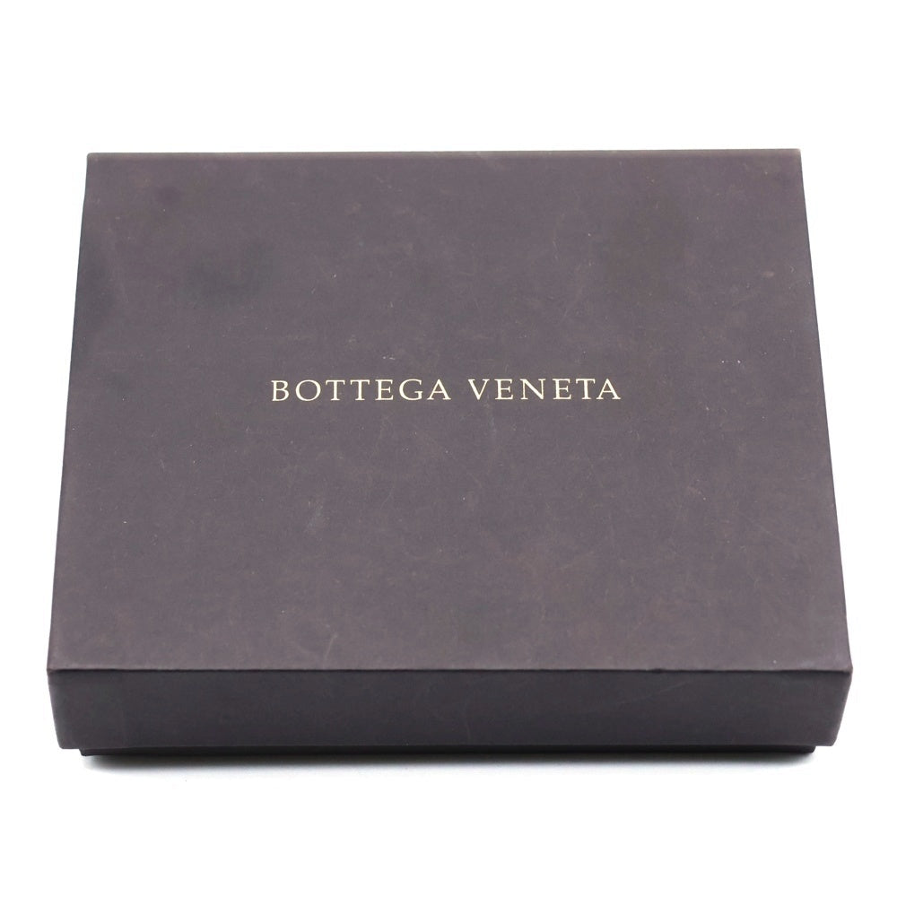 BOTTEGA VENETA(ボッテガヴェネタ) イントレチャート レザー コインケース コンパクトウォレット ブラック