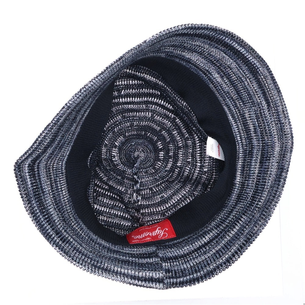 SUPREME(シュプリーム) 25SS Open Knit Crusher オープンニットクラッシャーハット ブラック