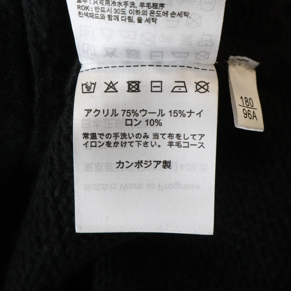 Carhartt WIP(カーハート ダブリューアイピー) フロントボタン アクリル 長袖カーディガン ブラック I034495