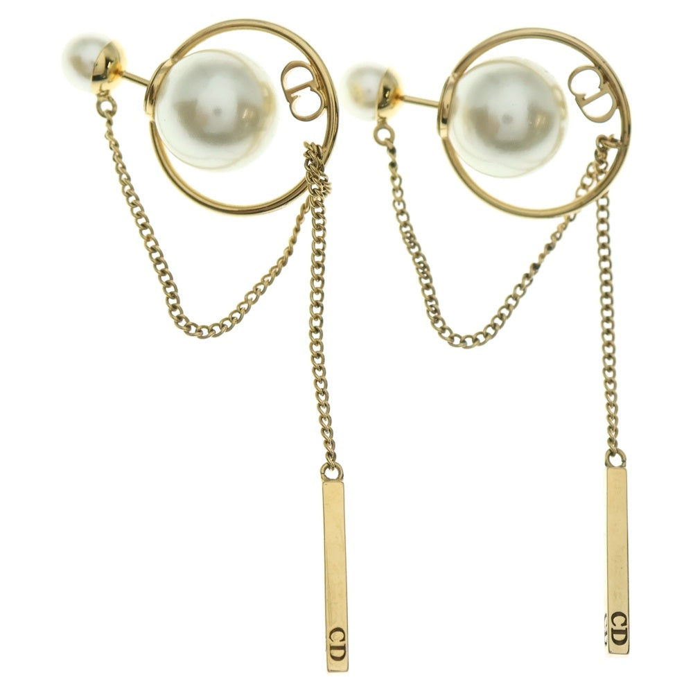 DIOR(ディオール) CDロゴ TRIBALES トライバール ピアス イヤーアクセサリー ゴールド