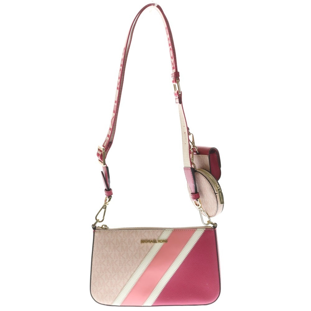 MICHAEL KORS(マイケルコース) JET SET TRAVEL ジェットセットトラベル ショルダーバッグ ピンク 35R3GTVC1B