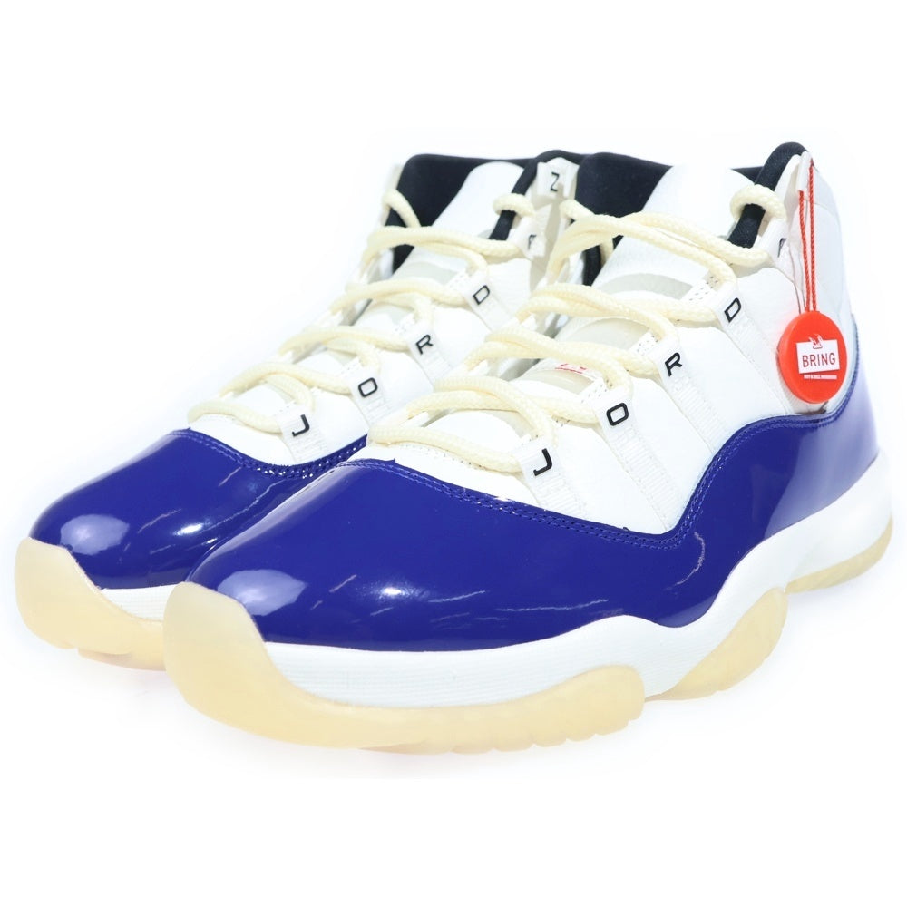 NIKE(ナイキ) AIR JORDAN 11 RETRO RA DEEP ROYAL BLUE/FIRE RED-SAIL-BLACK IH0296-400 エアジョーダン11 レトロ ハイカットスニーカー US11/29.0cm