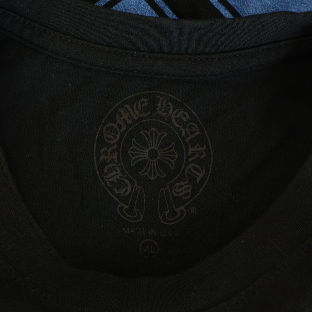 CHROME HEARTS(クロムハーツ) FOTI COOL フォティ クール フロントプリント半袖Tシャツ カットソー ブラック