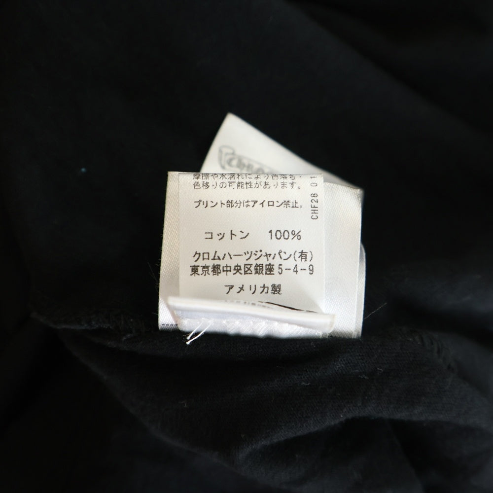 CHROME HEARTS(クロムハーツ) FOTI COOL フォティ クール フロントプリント半袖Tシャツ カットソー ブラック