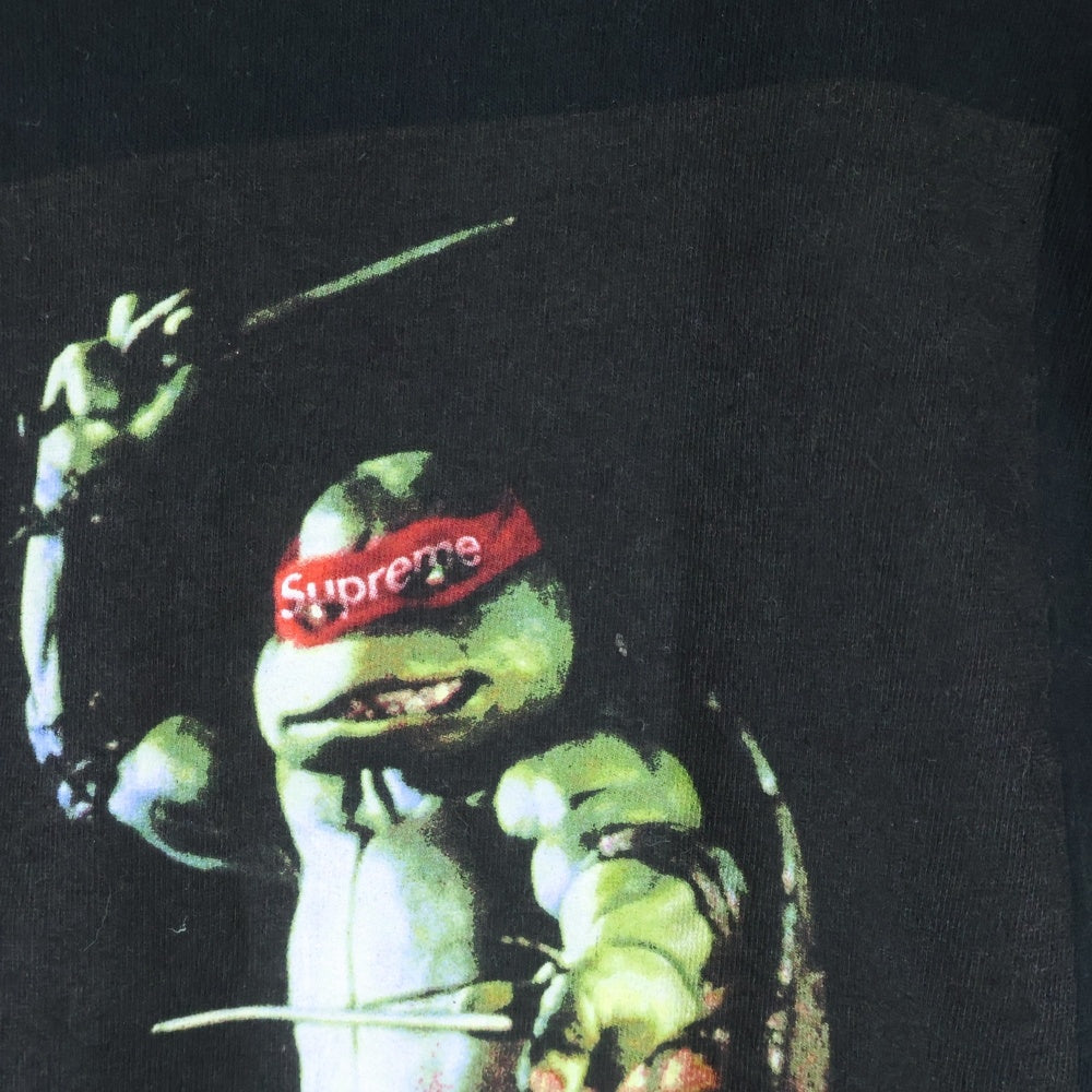 SUPREME(シュプリーム) 21SS Raphael Tee ラファエロ プリント クルーネック 半袖Tシャツ カットソー ブラック