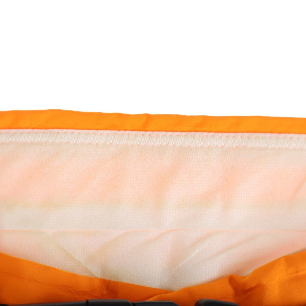 Maison Margiela(メゾンマルジェラ) 19SS 異素材切替 ウエストバンド ボタンフライ デニムパンツ インディゴ/オレンジ S30LA0133