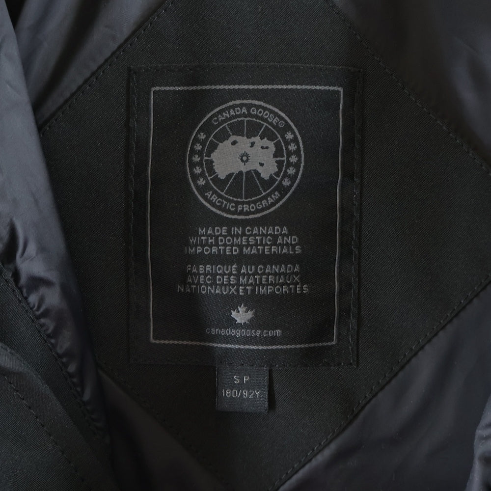 CANADA GOOSE(カナダグース) Lockeport Jacket Black Label ロックポート ジャケット ブラックレーベル ジップアップ ナイロンジャケット ブラック 2429MB