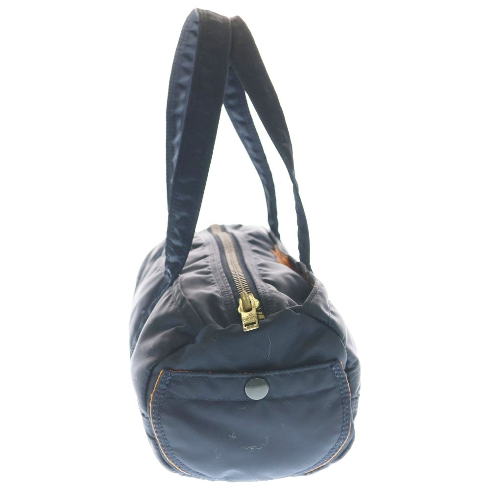 PORTER(ポーター) TANKER タンカー ナイロン ミニボストン ドラムバッグ ネイビー レディース