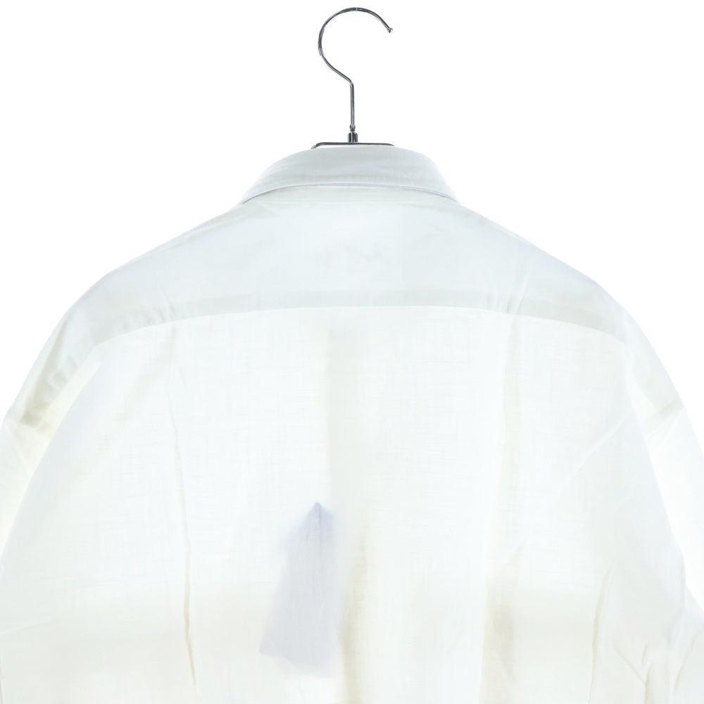 Porter Classic(ポータークラシック) ROLL UP VTG SHIRT ロールアップ ヴィンテージコットン 長袖シャツ ロングスリーブ ホワイト PC-S21-0000-053