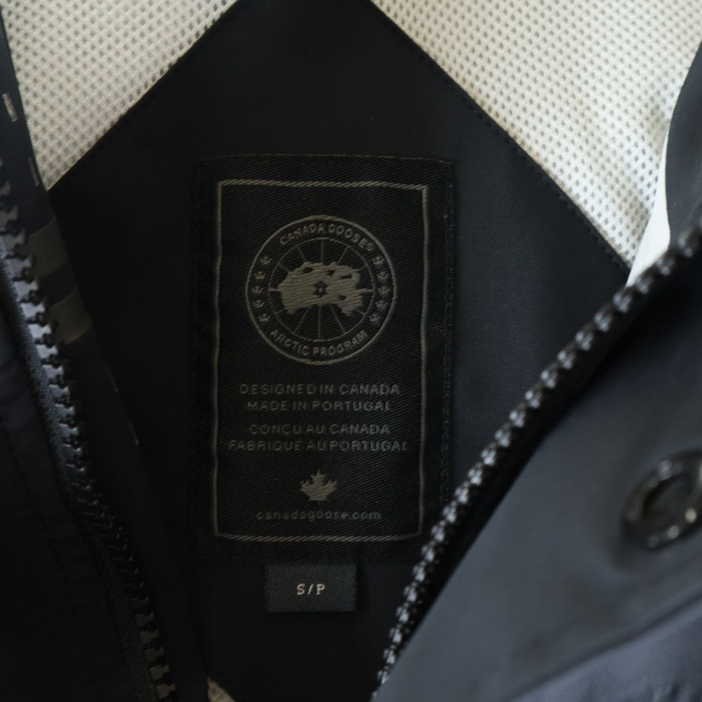 CANADA GOOSE(カナダグース) Black Label Wascana ブラックレーベル ワスカナ ジップアップナイロン ジャケット ブラック 5612MB