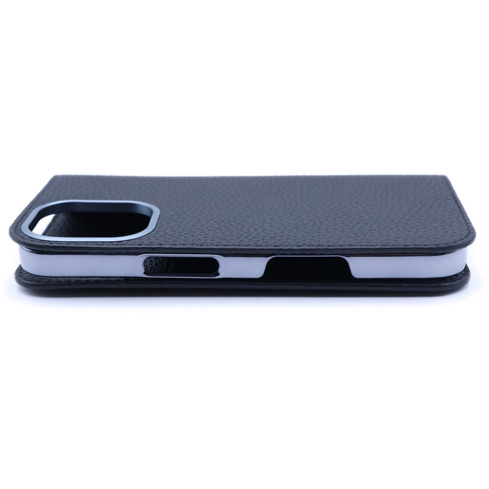 BONAVENTURA(ボナベンチュラ) 手帳型 レザースマホケース iphone 16 ブラック レディース