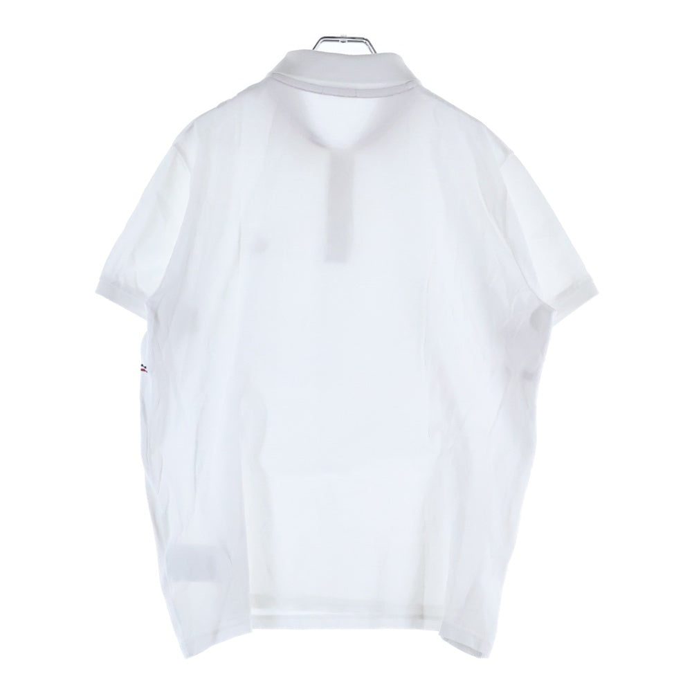 MONCLER(モンクレール) ロゴワッペン 半袖ポロシャツ カットソー B10918317099 ホワイト