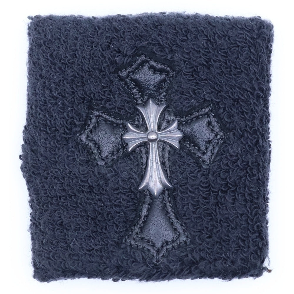 CHROME HEARTS(クロムハーツ) クロスパッチ タイニーCH リストバンド ブラック