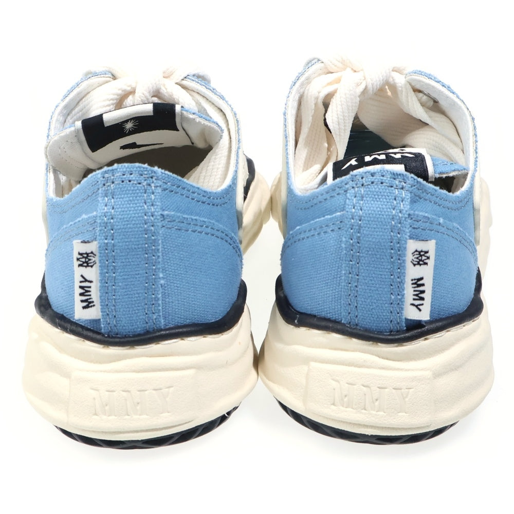 MAISON MIHARAYASUHIRO(メゾンミハラヤスヒロ) ×AMIRI PETERSON OG Sole Canvas Low-top Sneaker C13FW701 ピーターソン OG ソール キャンバス ロートップスニーカー ホワイト/ブルー
