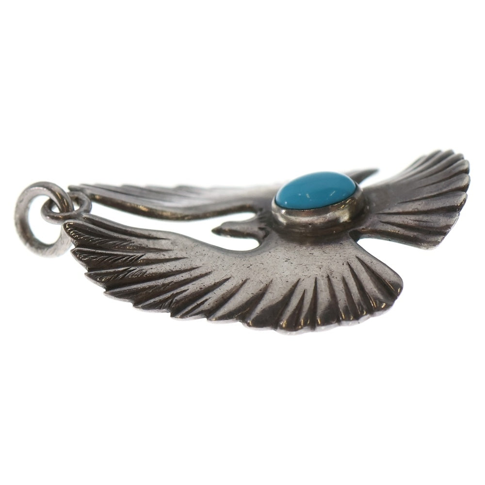 goro's(ゴローズ) ターコイズ付きイーグルペンダント ペンダントトップ シルバー