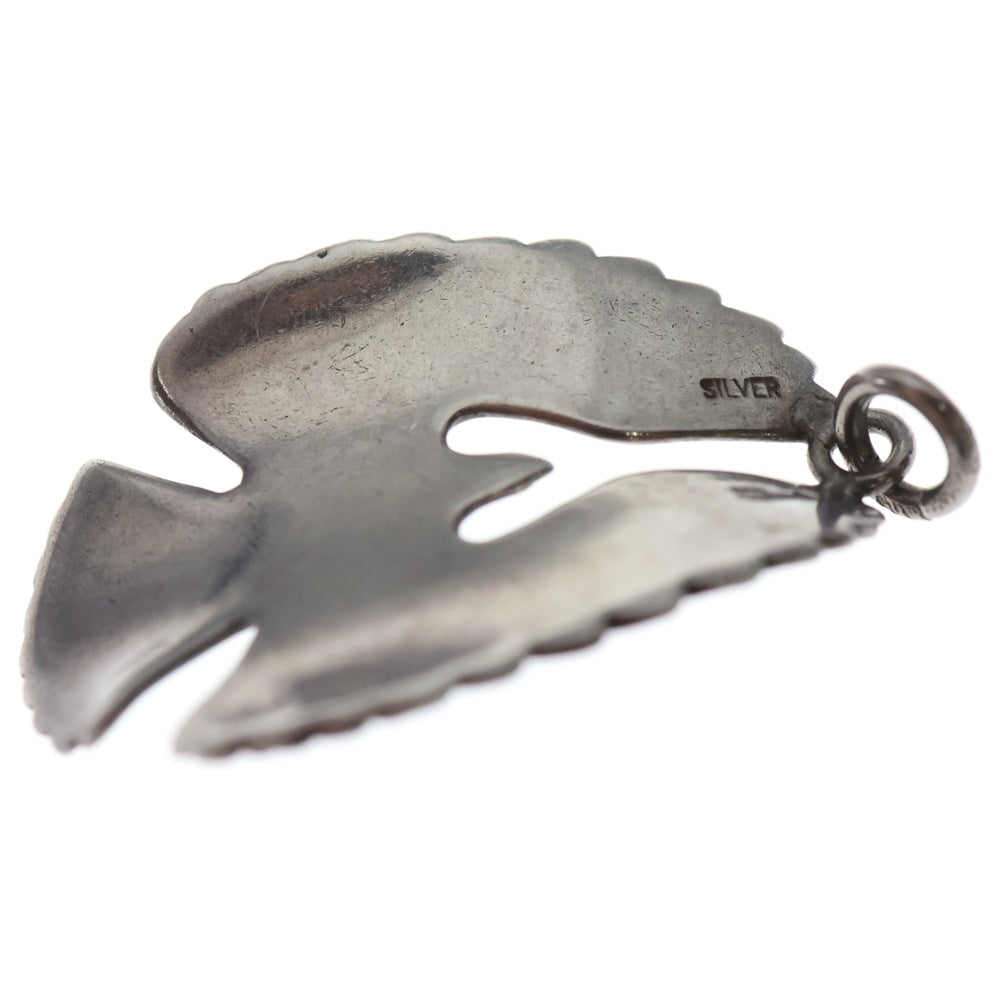 goro's(ゴローズ) ターコイズ付きイーグルペンダント ペンダントトップ シルバー