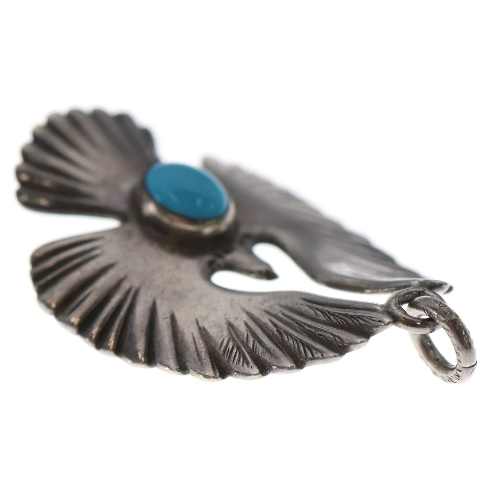 goro's(ゴローズ) ターコイズ付きイーグルペンダント ペンダントトップ シルバー